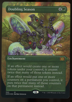 Doubling Season - Foil - Borderless - MTG Double Masters - RareCo - Image 1
