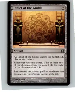 MTG Tablet of the Guilds U Return to Ravnica 235 LP Magic The Gathering - Image 1