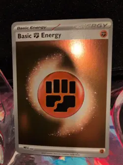 Pokemon, Basic Energy, Holo, Fighting Energy #6, MEE EN, Ascended Heroes, NM - Image 1