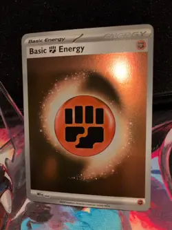 Pokemon, Basic Energy, Holo, Fighting Energy #6, MEE EN, Ascended Heroes, NM - Image 2