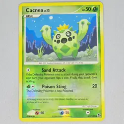 Cacnea 62/106 Great Encounters Reverse Holo Common Pokemon Card TCG English HP - Image 1