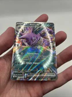 119/182 Team Rocket's Nidoking ex Pokemon TCG Prize Pack Series 8 Stamped DRI - Image 4