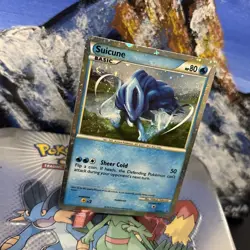 Suicune - HGSS21 Pokemon HGSS Promo - Holo LP - Image 3