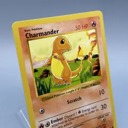 Charmander 46/102 - Base Set (Shadowless) - Pokemon TCG - Image 1