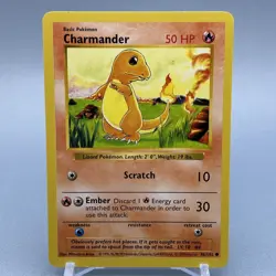 Charmander 46/102 - Base Set (Shadowless) - Pokemon TCG - Image 2