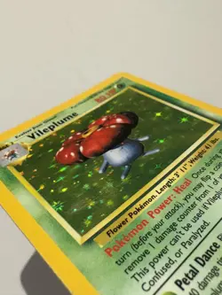 Pokemon TCG Vileplume Holo - Jungle 15/64 - 1999 WOTC LP - Image 3