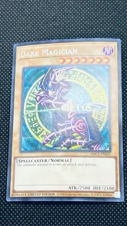 Dark Magician (Adidas Exclusive) ADC1-EN001 Promotional Cards Limited Edition - Image 1