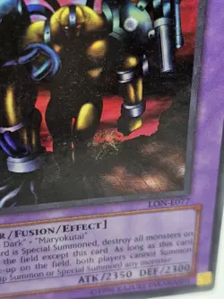 LON-E077 The Last Warrior From Another Planet Ultra Rare 1st Edition HP Yugioh - Image 4