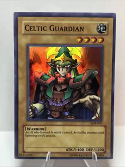 Celtic Guardian LOB-007 The Legend of Blue Eyes White Dragon Unlimited Holo - Image 1