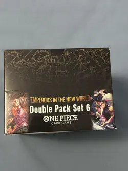 One Piece English TCG Emperors - OP-09 Double Pack Vol. 6 Display - UNSEALED/MP - Image 3