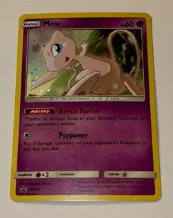 2019 Pokemon TCG Mew SM215 Black Star Promo! NM Cond. - Image 1
