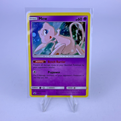 Mew SM215 Sun & Moon [2019] Cosmos Holo Rare Black Star Promo Pokemon TCG NM - Image 1
