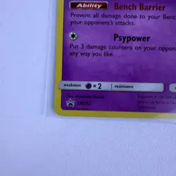 Mew SM215 Sun & Moon [2019] Cosmos Holo Rare Black Star Promo Pokemon TCG NM - Image 5