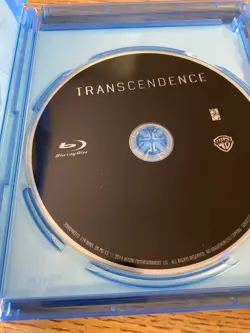 TRANSCENDENCE - (Blu-ray , 2014) - Johnny Depp, Morgan Freeman - Image 2
