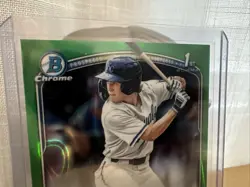 2025 Bowman Draft SEAN GAMBLE Green Lava Auto /99 1st Bowman Royals ⚾🔥 - Image 3