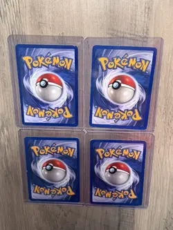 Pokemon TCG Vintage 4 Card Holo Lot - Mewtwo + Gyarados + Nidoqueen + Ditto WOTC - Image 2