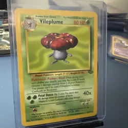 Pokemon TCG Vileplume 31/64 Jungle Unlimited Non-Holo Card LP - Image 1