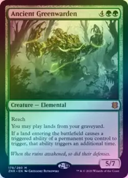 Ancient Greenwarden - Promo Pack (PZNR) (Foil) Zendikar Rising - NM - Image 1