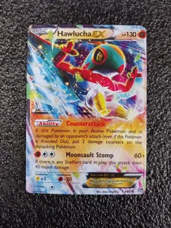 Pokemon Hawlucha EX - XY - Furious Fists 64/111 - Image 1