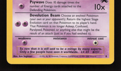 Vintage Pokemon TCG - Mew 8 Black Star Promo Regular (Non-holo) - Image 4