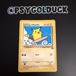 Pokemon TCG Surfing Pikachu 28/53 Wotc Promo Regular #28 - Image 1