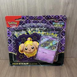 Pokemon TCG Paldean Fates Tech Sticker Collection - Fidough |BRAND NEW SEALED - Image 1