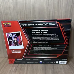 Pokemon TCG Team Rocket's Mewtwo EX - New - Image 2