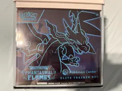 Phantasmal Flames Pokemon Center Exclusive ETB Elite Trainer Box Ships Fast! - Image 1
