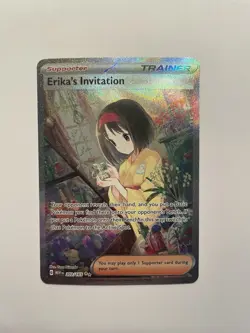 Erika's Invitation 203/165 Sv: Scarlet & Violet 151 Holo Pokemon TCG NM - Image 1