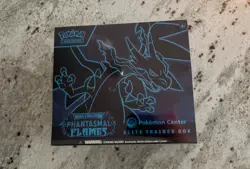Phantasmal Flames Pokemon Center Elite Trainer Box ETB Sealed - Image 1