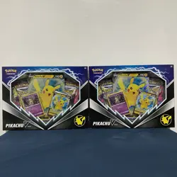 2x Pokemon TCG Pikachu V Box Rare Pikachu + Mimikyu Promo Factory Sealed - Image 1