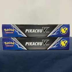 2x Pokemon TCG Pikachu V Box Rare Pikachu + Mimikyu Promo Factory Sealed - Image 2