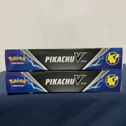 2x Pokemon TCG Pikachu V Box Rare Pikachu + Mimikyu Promo Factory Sealed - Image 4