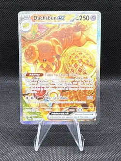 Pokemon: 1x Dachsbun ex - 169/142 - Special Illustration Rare - NM Stellar Crown - Image 1