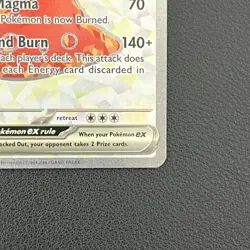 Pokemon TCG Magcargo ex Twilight Masquerade 191/167 Ultra Rare Holo - NM - Image 2