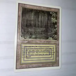 Magic: The Gathering Bayou Card RE MTG Revised Edition. Rare. - Image 1