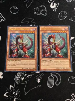 Yugioh - Odd-Eyes Dragon YS14-ENA01 MP 1st ed Ultra Rare x2 - Image 1
