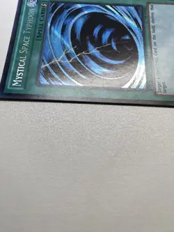 Yugioh Mystical Space Typhoon 1st Edition Secret Rare LCYW-EN062 MP - Image 5