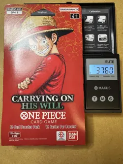 One Piece OP-13 CARRYING ON HIS WILL Sleeved Booster Pack - Heavy - 37.60g 🔥🔥 - Image 1