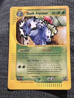 Dark Ivysaur 006/009 Best of Game Promo Near Mint ! Pokemon TCG WOTC - Image 1