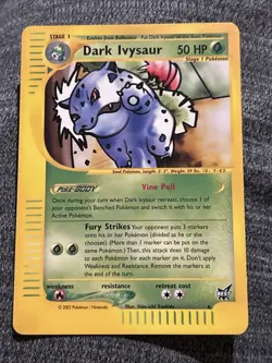 Dark Ivysaur 006/009 Best of Game Promo Near Mint ! Pokemon TCG WOTC - Image 2