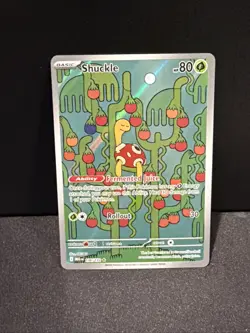 Shuckle Illustration Rare Holo #136/132 Pokemon Mega Evolution English - Image 1