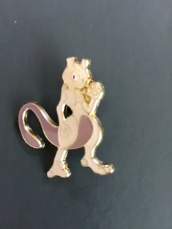 2 Pokemon Collector's Pins: MEW & MEWTWO - 2017 Shining Legends - NEW MINT - Image 3