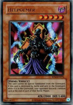 Yugioh Helpoemer RP02-EN074 Ultra Rare NM - Image 1