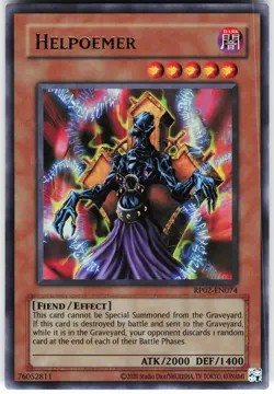 Helpoemer RP02-EN074Yugioh TCG Ultra Rare LP - Image 1