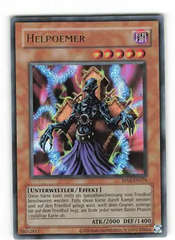 Yugioh HELPOEMER , rp02-de074 Ultra Rare deutsch Near Mint - Image 1