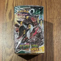 Pokemon TCG Evolving Skies Sword & Shield Booster Box Factory Sealed 36 Packs - Image 2