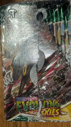 Pokemon TCG Evolving Skies Sword & Shield Booster Box Factory Sealed 36 Packs - Image 4