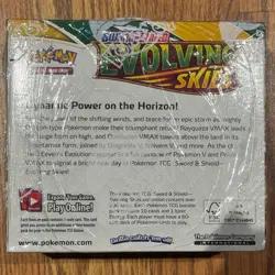 Pokemon TCG Evolving Skies Sword & Shield Booster Box Factory Sealed 36 Packs - Image 5