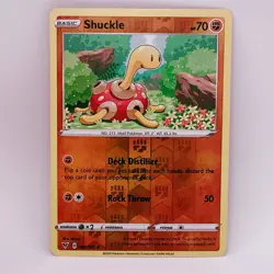 Shuckle 085/185 - Reverse Holo - Vivid Voltage - Pokemon Card - NM - Image 1